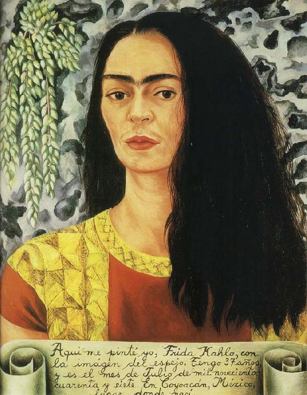 Frida Kahlo The self-Portrait of Emanation oil painting image